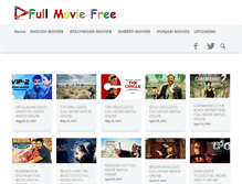 Tablet Screenshot of fullmoviefree.com